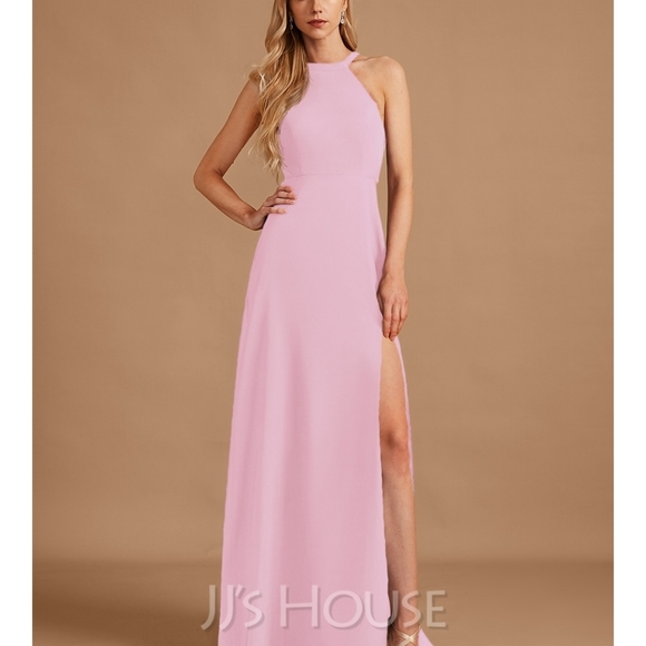 Long pink dress - Picture 3 of 4